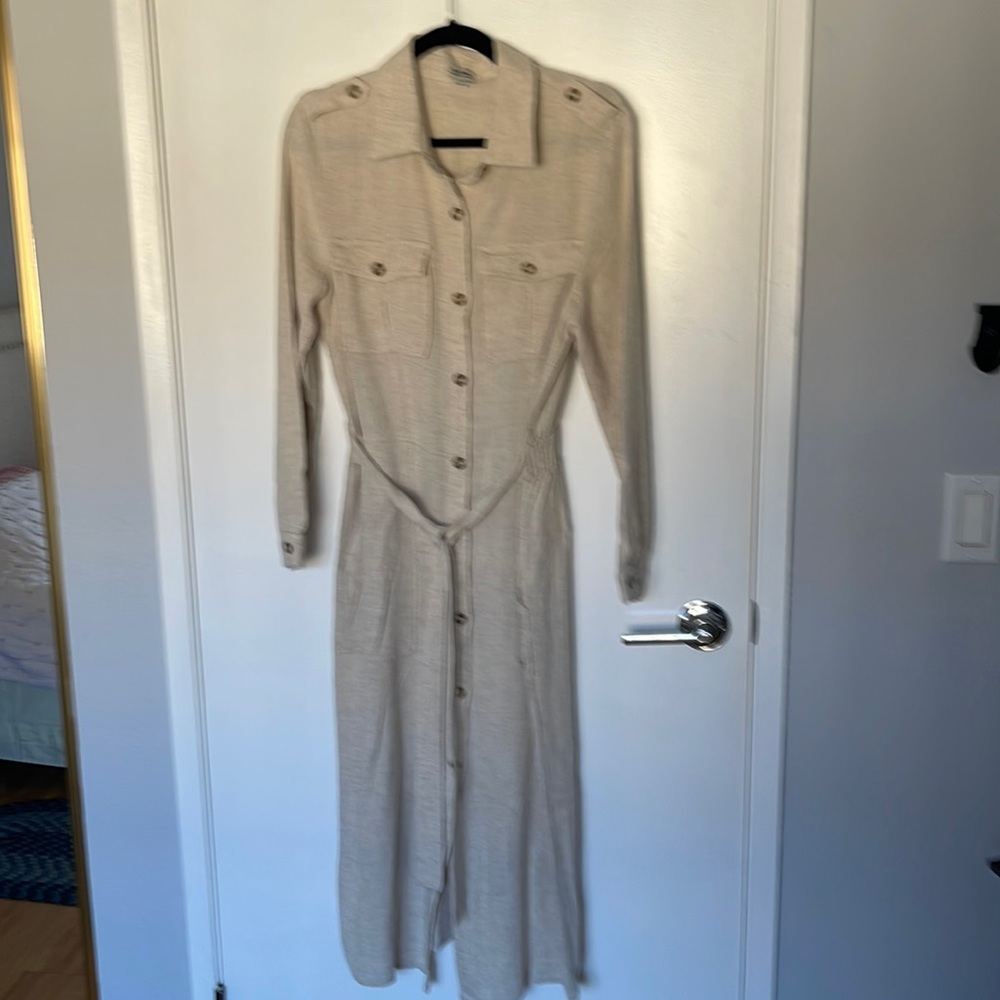 Rhythm SizeM. Long dress long sleeve   With 2 pockets